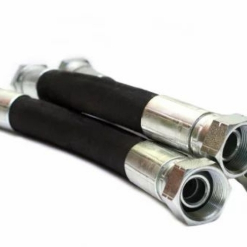 Composite Hose Pipe - Color: Black And Silver