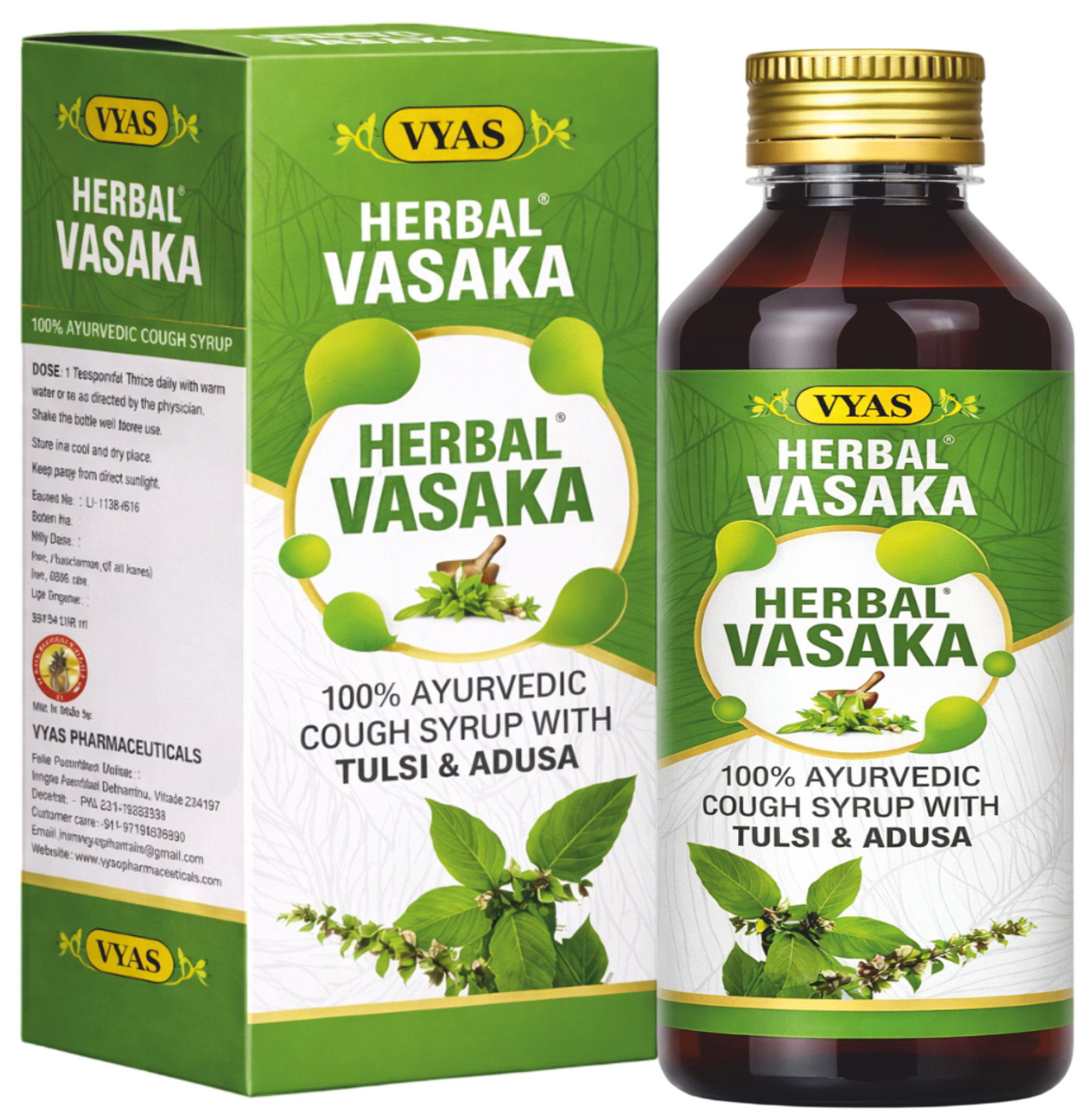 Herbal Vasaka Cough Syrup