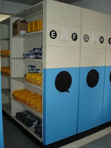 Industrial Sliding Rack Storage System