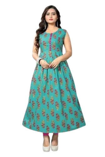 Ladies Anarkali Rayon Kurti