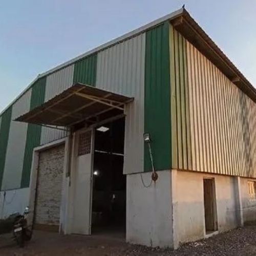 Modular Mild Steel Factory Shed - Color: Comes In Various Colors