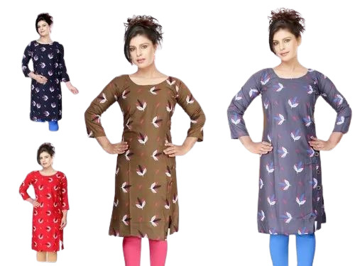 Rayon Ladies Kurtis