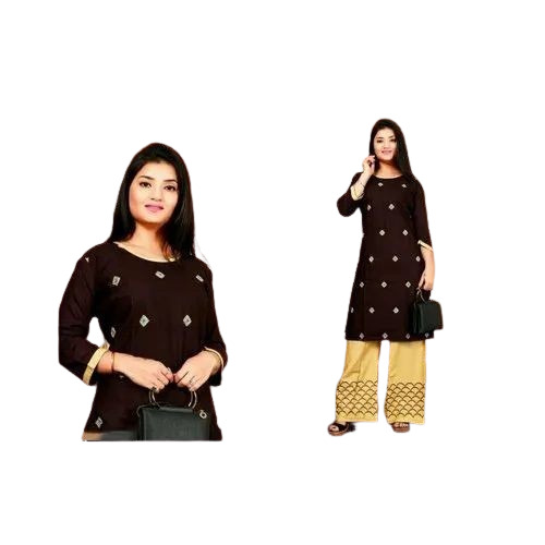 Rayon Printed Palazzo Suit - Multi Color, Lightweight, Breathable | Anti UV, Quick Dry, Comfortable Fit