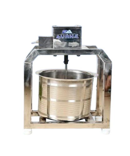 Stainless Steel Butter Madhani Machine