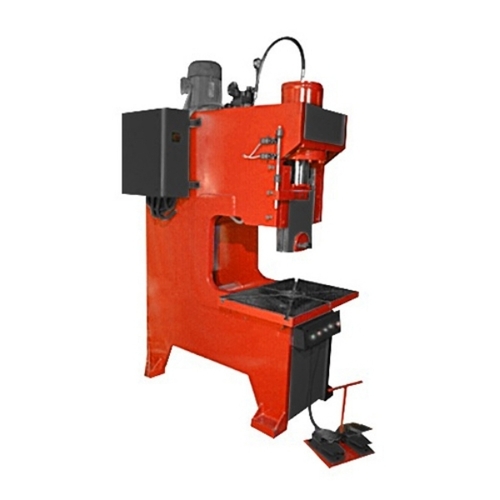 2Hp Hydraulic Power Press Machine - Color: Orange