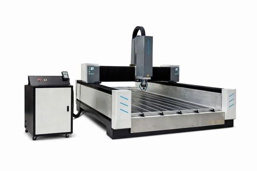 4.5 Kw CNC Stone Engraving Machine - Metal, White, 20000 RPM | Automatic, High Precision, Low Energy Consumption