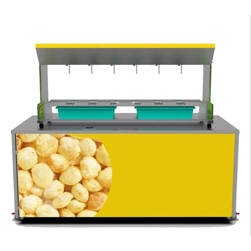 6 Nozzle Automatic Hydraulic PaniPuri Vending Machine