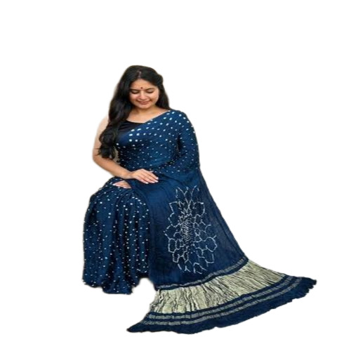 Bandhani Silk Saree