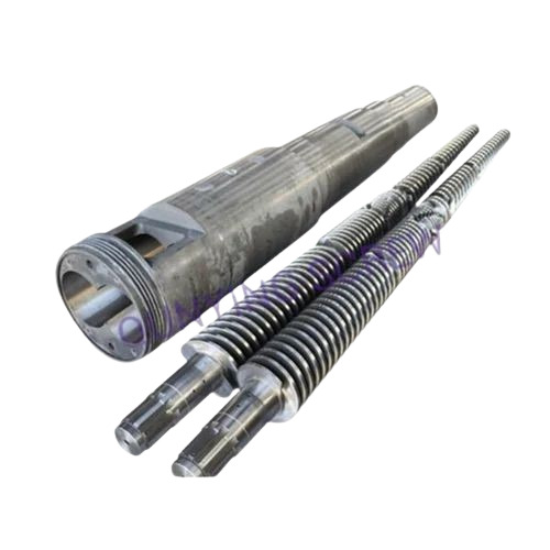Bimetallic Nitrided Conical Extruder Twin Screw Barrel