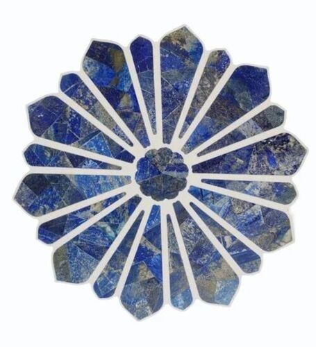 Blue Lapis Inlay Coffee Table Top