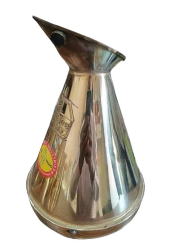 Brass Conical Measure 2000ml - Brass, 2000ml, Silver | Manual Control, Fine Finished, Durable