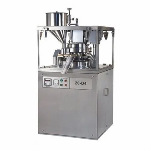 D4 Single Sided Rotary Tablet Press Square Cgmp
