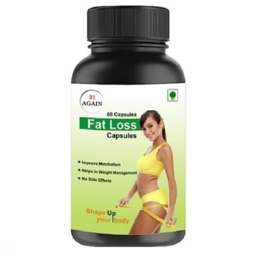 Fat Loss Capsule - Hygienically Packed Tested Quality Standards Fast Relief