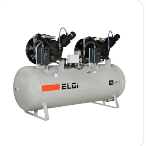 Industrial Elgi Compressor - Color: White And Black