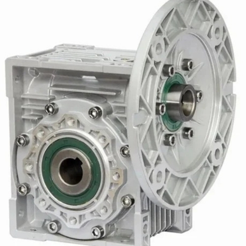 Industrial Worm Gearbox - Color: Silver
