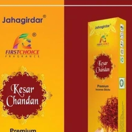 Kesar Chandan Premium Incense Sticks - Physical Form: Solid