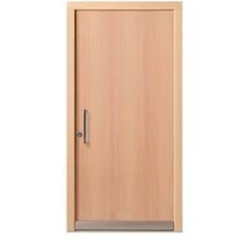 Plain Wood Door - Color: Brown