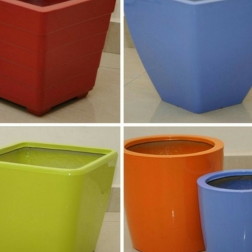 Plant Fiber Pots - Color: Various Colors Are Available