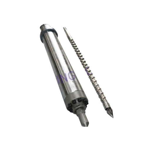 Qunying Plastic Injection Screw Barrel - Stainless Steel, Silver | High Efficiency, High Performance, Lower Energy Consumption