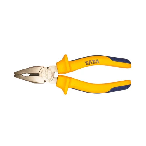 Tata Agrico Combination Cutting Pliers - Color: Yellow & Gray
