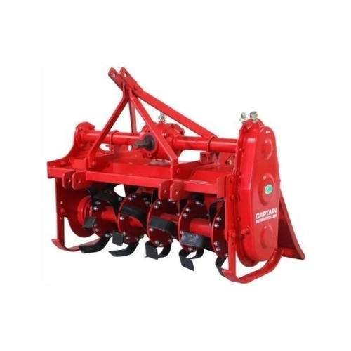 Tractor Rotary Tiller - Color: Red