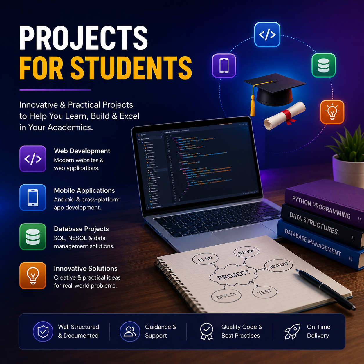 Practical Academic Projects Software