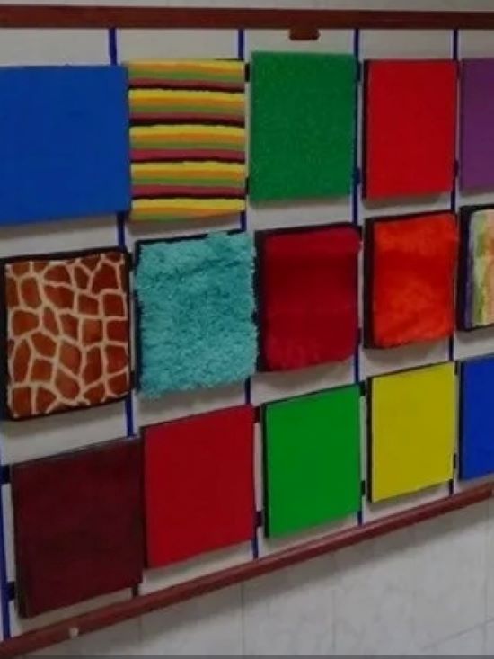 Textured Tactile Sensor Wall Panel