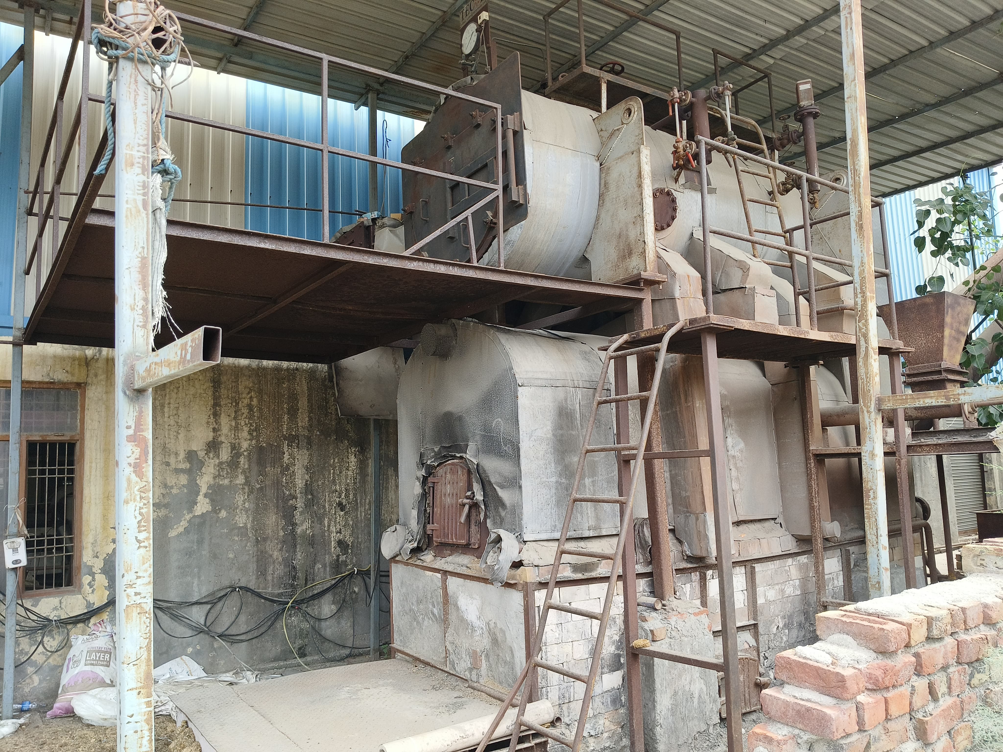 Used Steam Boiler 3 Ton 17 Kg - Capacity: N/A Pcs/Hr