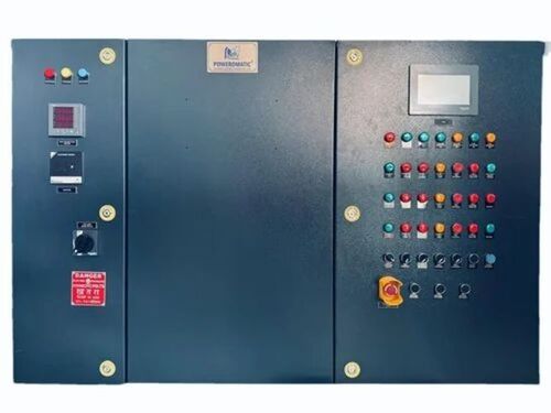 Blue Color Rectangular Hvac Control Panel