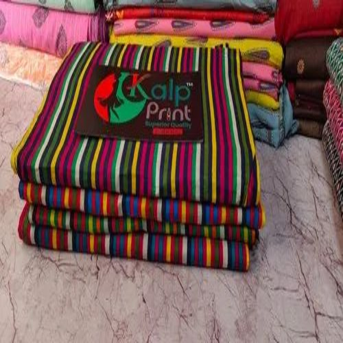 Cotton Cambric Discharge Print - Multicolor Printed Fabric, Smooth Texture | Suitable for Summers and Winters