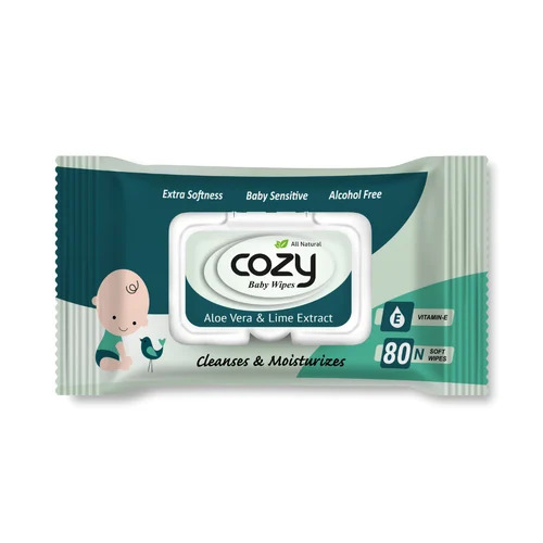 Green Cozy Baby Wipes