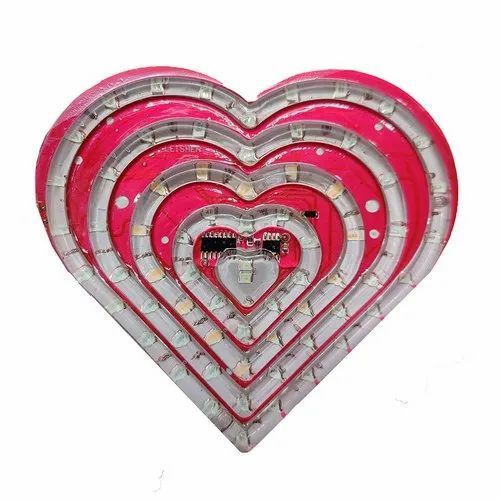 Heart Shapped Led Light For Decoration