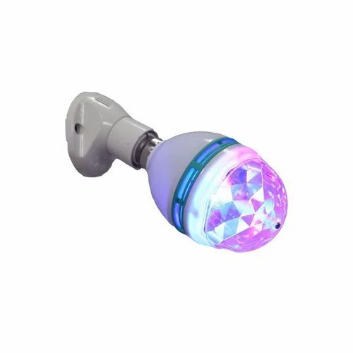 Multicolor Led Rotating Bulb