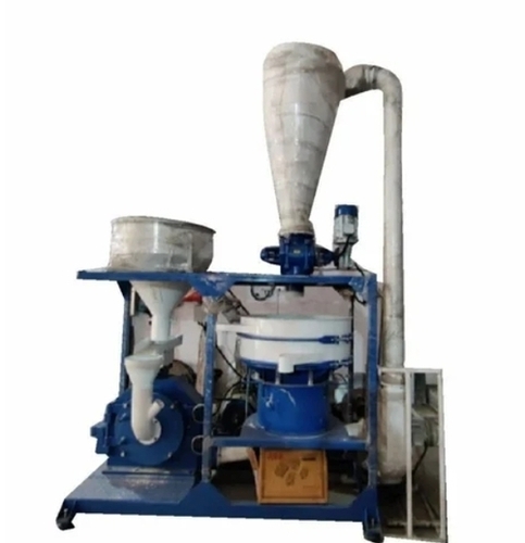Pvc Plastic Pulverizer Machine - Color: Blue