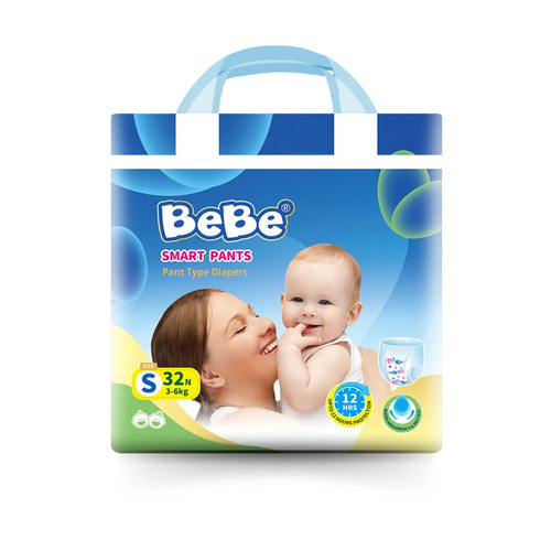 Small BeBe Baby Smart Diaper Pants