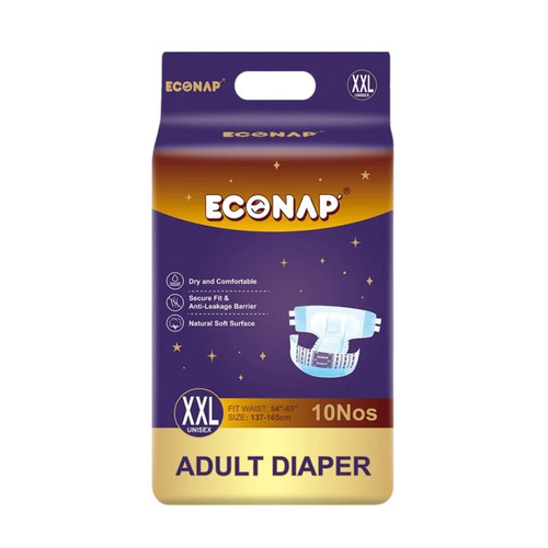 Xxl Econap Adult Diapers - Application: Incontinence