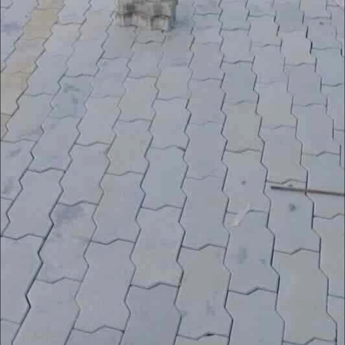 Zigzag Concrete Paver Block