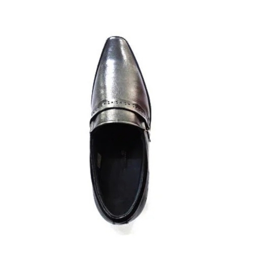 Black Formal Shoes - Leather, All Sizes, Black | Skin Friendly, Slip Resistant, Lightweight, Smooth Texture