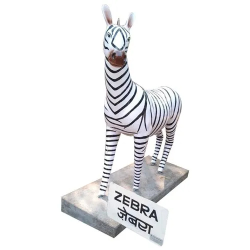 Frp Zebra Statue