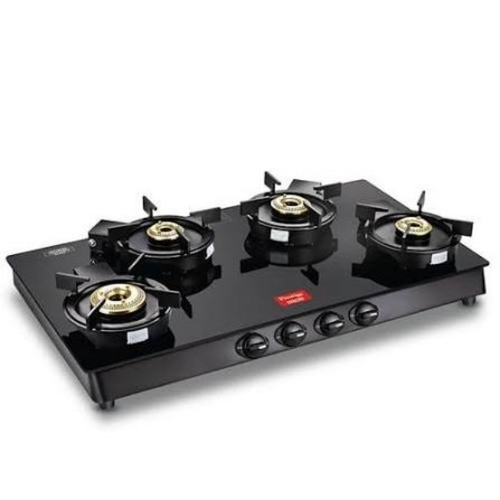 Glass Stainless Steel Manual Gas Stove