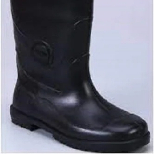Industrial Long Gumboots Master Black