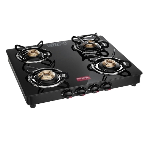 Prestige Marvel Glass 4 Burner Gas Stove