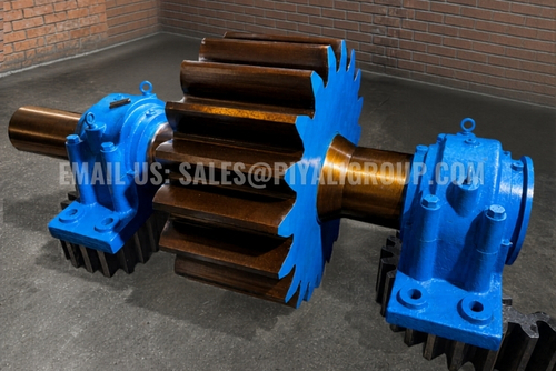 Rotary kiln pinion shaft