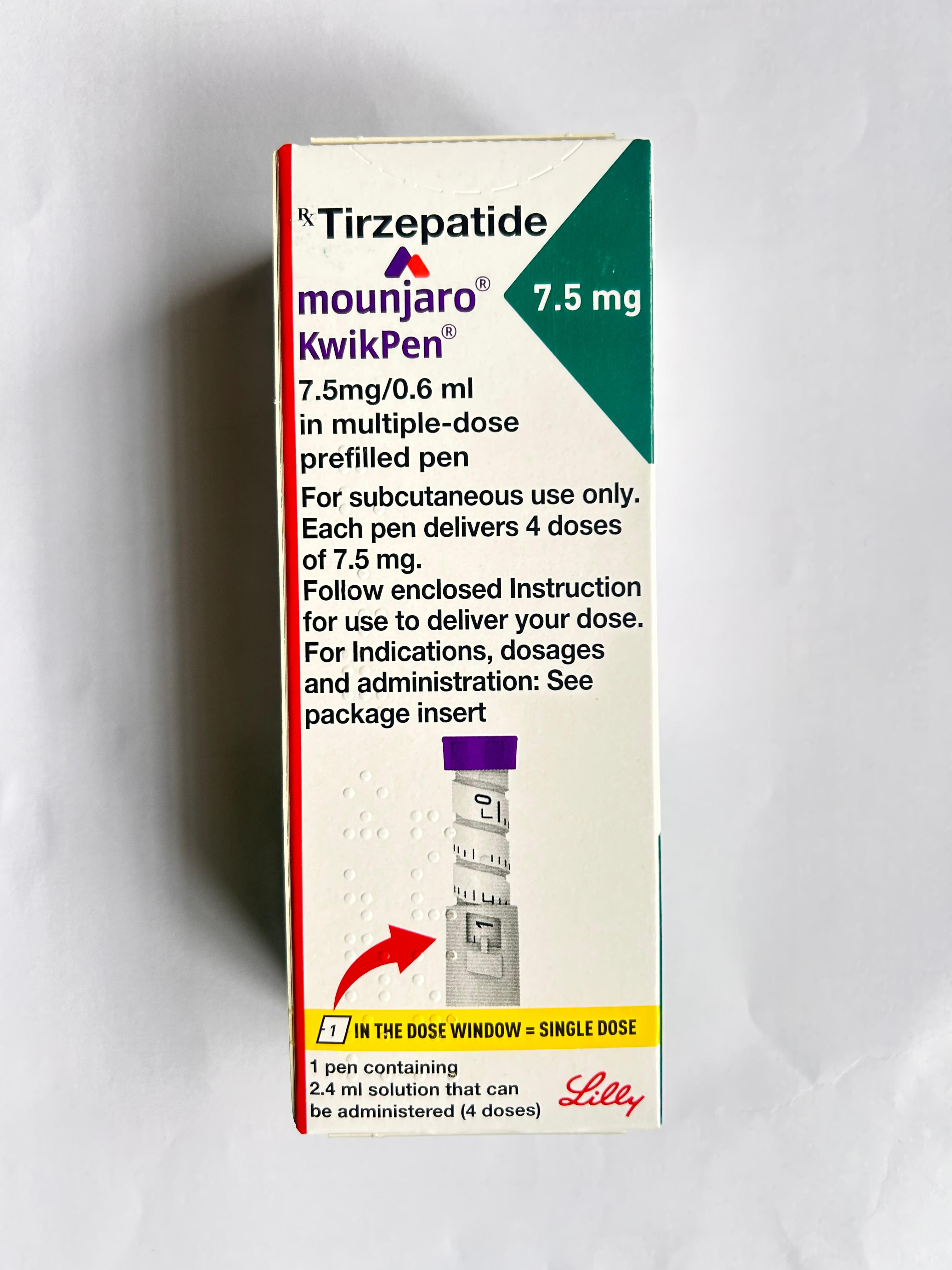 Tirzepatide Prefilled Pen 7.5Mg/0.6Ml - Gender: Female