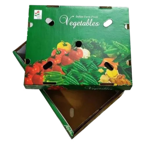 Vegetable Printed Corrugated Box