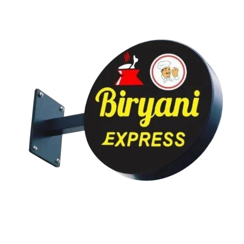 Colorful Round Sign Board