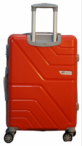 Comfortable Orange Color Travel Trolley Bags