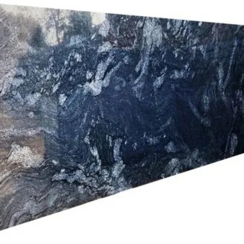 Flow Black Granite Slab