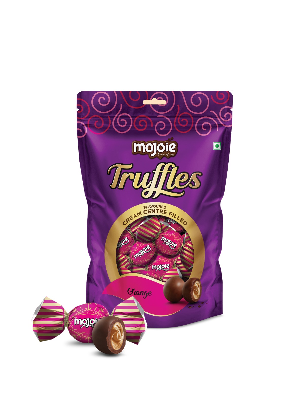 Mojoie Dt Standy Pouch 295g Orange Chocolate 30 Nos