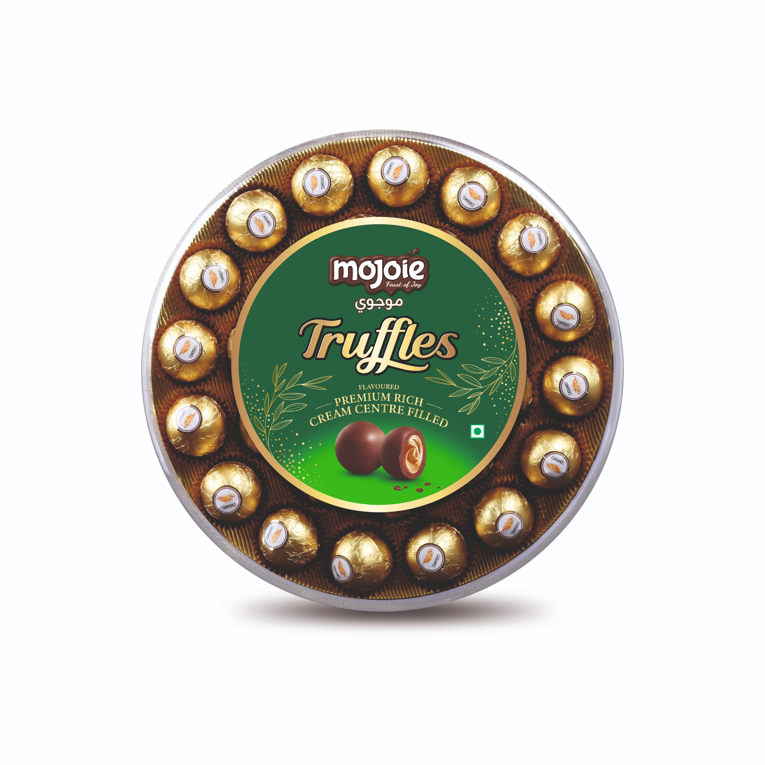 Mojoie Truff Foiled Round Chocolate 